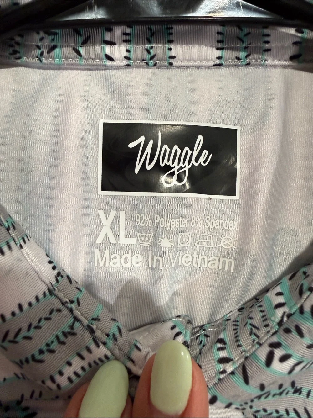Men's Waggle golf shirt - Picture 2 of 2